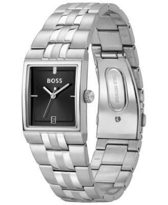 Men's Strivo Quartz Stainless Steel Watch, 25.6mm