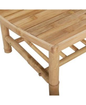 Bamboo Medium Durable Garden Coffee Table