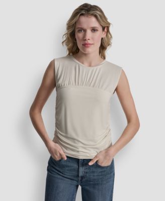 Women's Crewneck Sleeveless Top