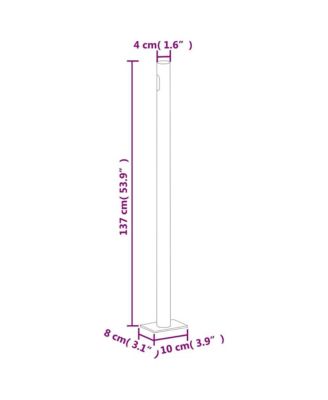 Retractable Polyester Side Awning