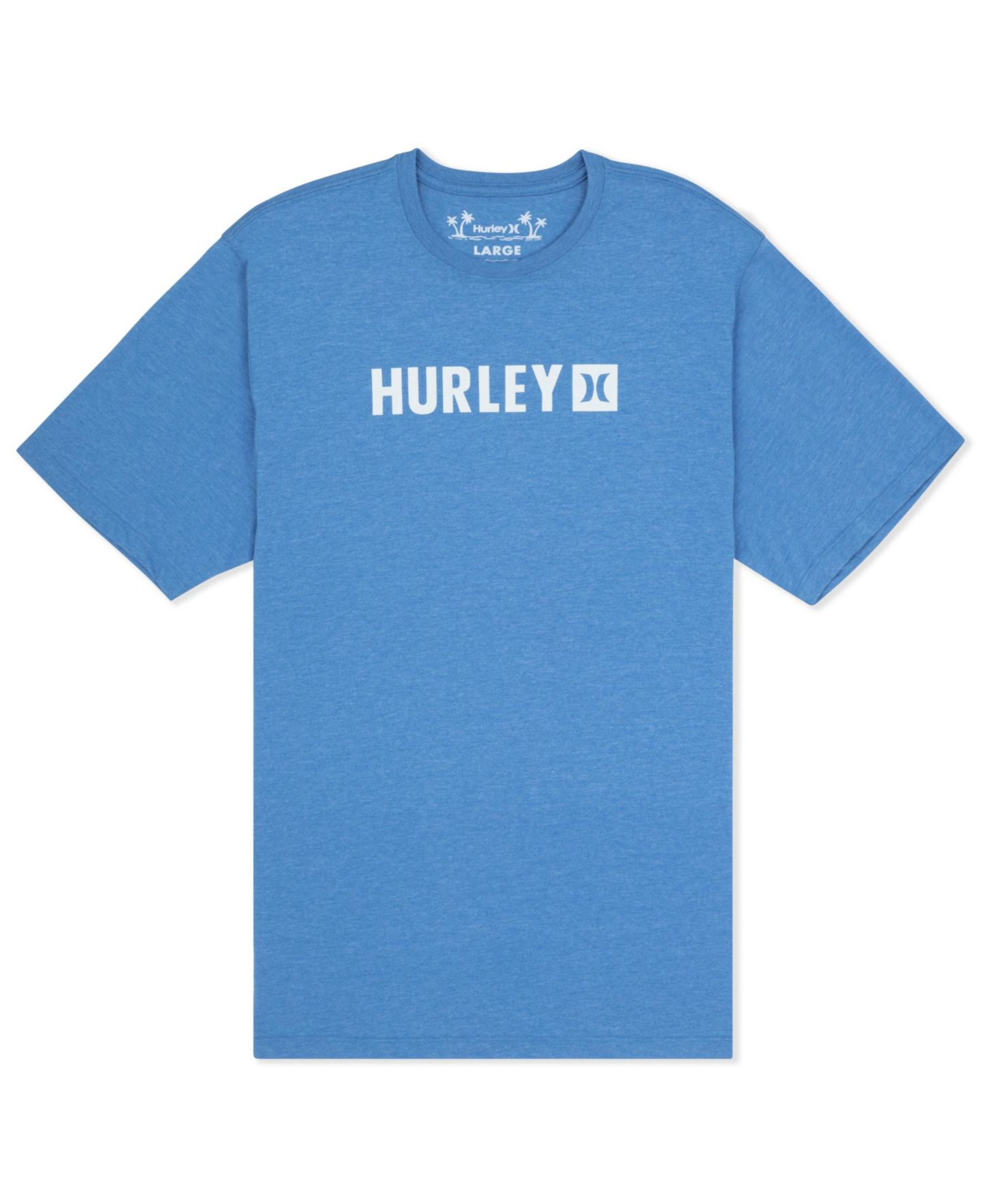 Мужская футболка Hurley Regular-Fit Short-Sleeve, цвет: Seashore — фото 6