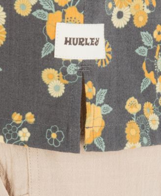 Men's Camp Collar Short-Sleeves Shirt