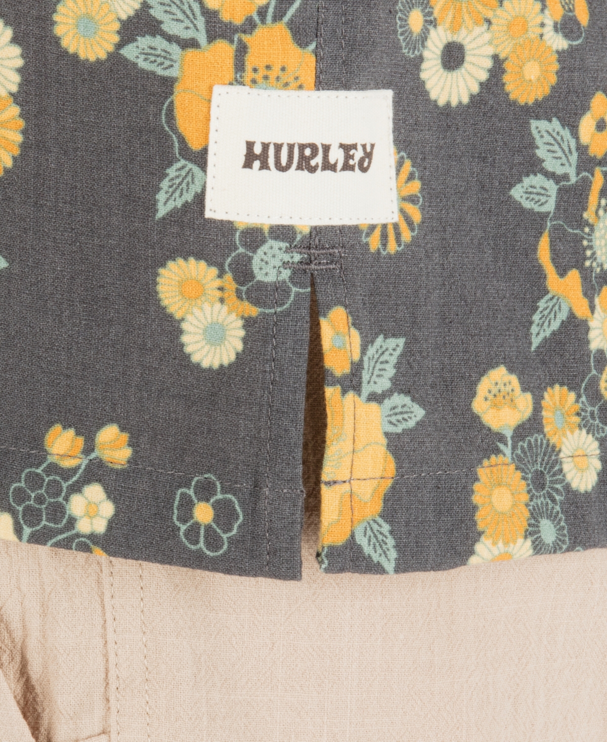 Hurley Men's Camp Collar Short-Sleeves Shirt