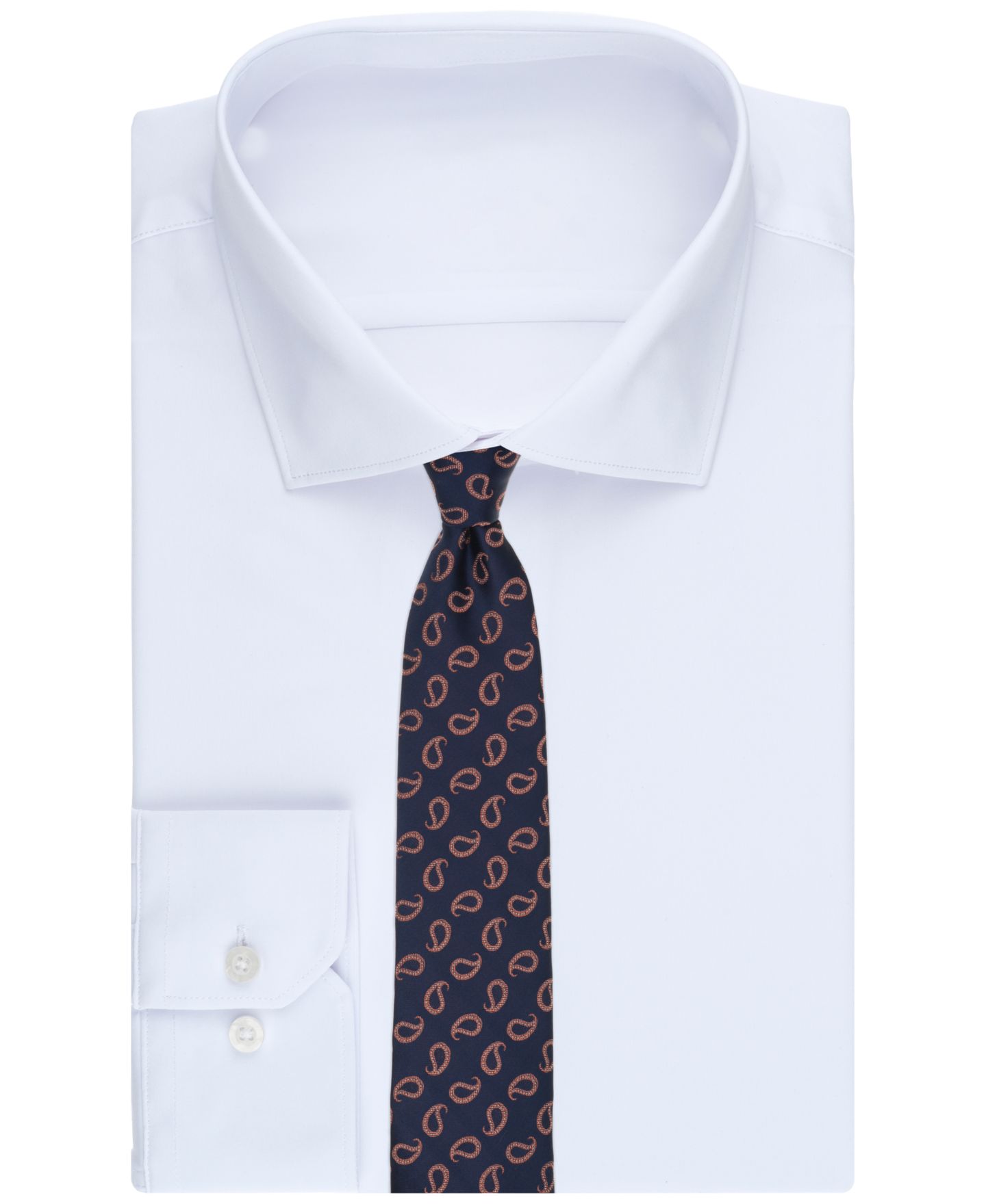 Мужской галстук Michael Kors Franche Pine Tie, цвет: Фиолетовый — фото 3