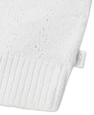 Girls' Pointelle V-Neck Cardigan