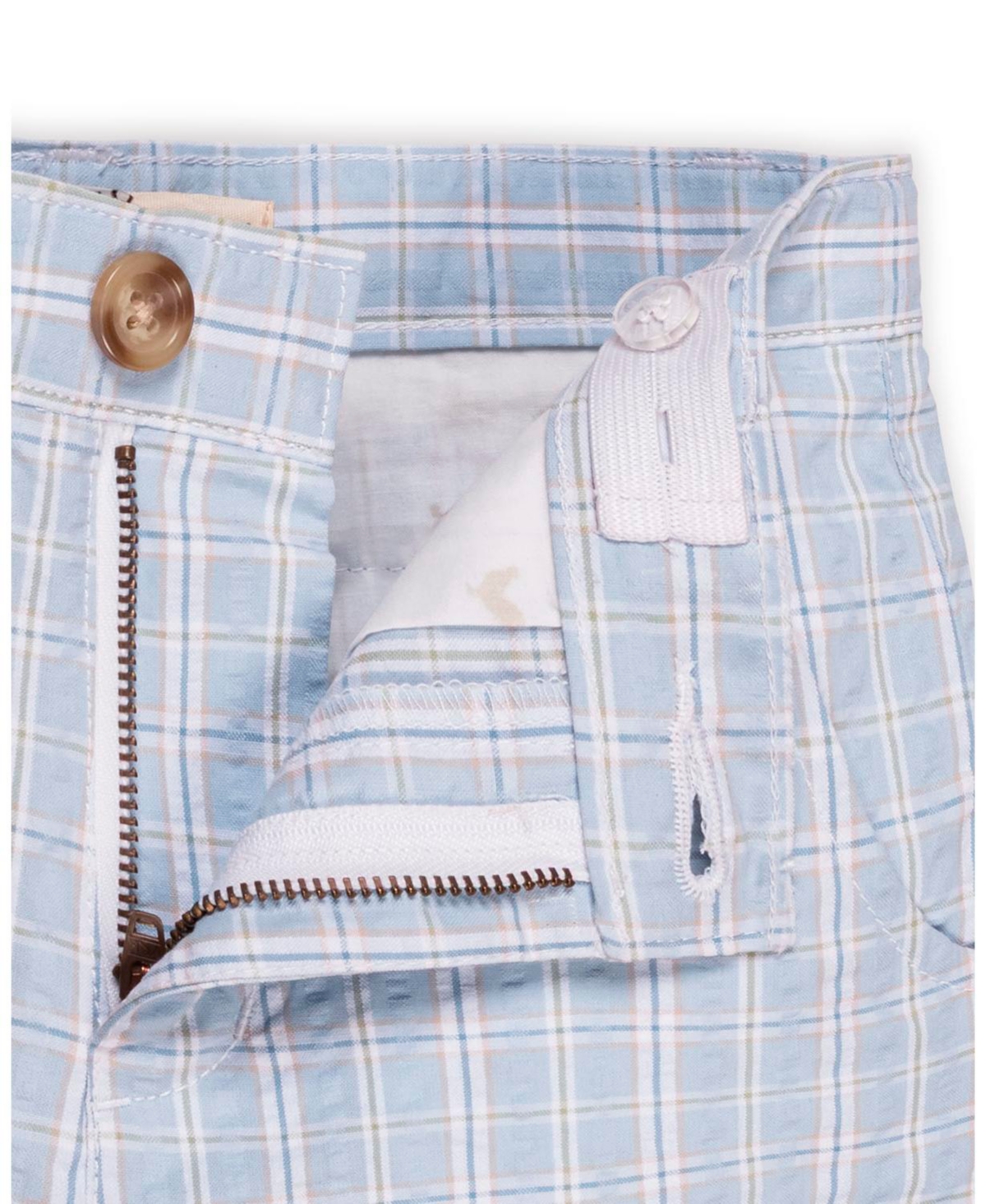 Hope & Henry Little and Big Boys' Organic Seersucker Short