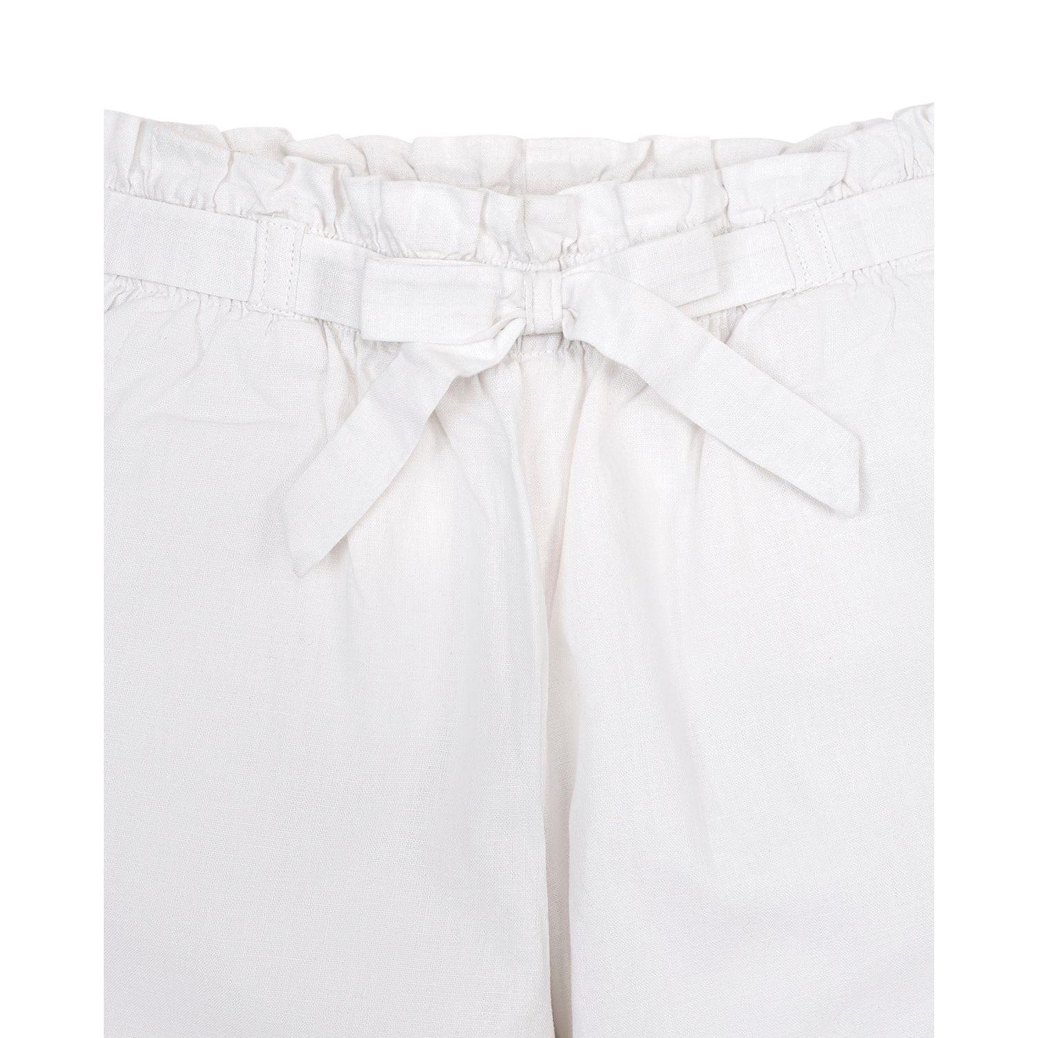 Big Girls Hope and Henry Linen Paper Bag Tie-Waist Pant