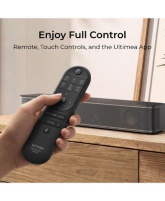 2.1ch Compact Sound Bar for TV, 3-Inch Built-in Subwoofer, App Control, 120W Peak Power,  Bluetooth 5.4 TV Sound Bar, Poseidon M20