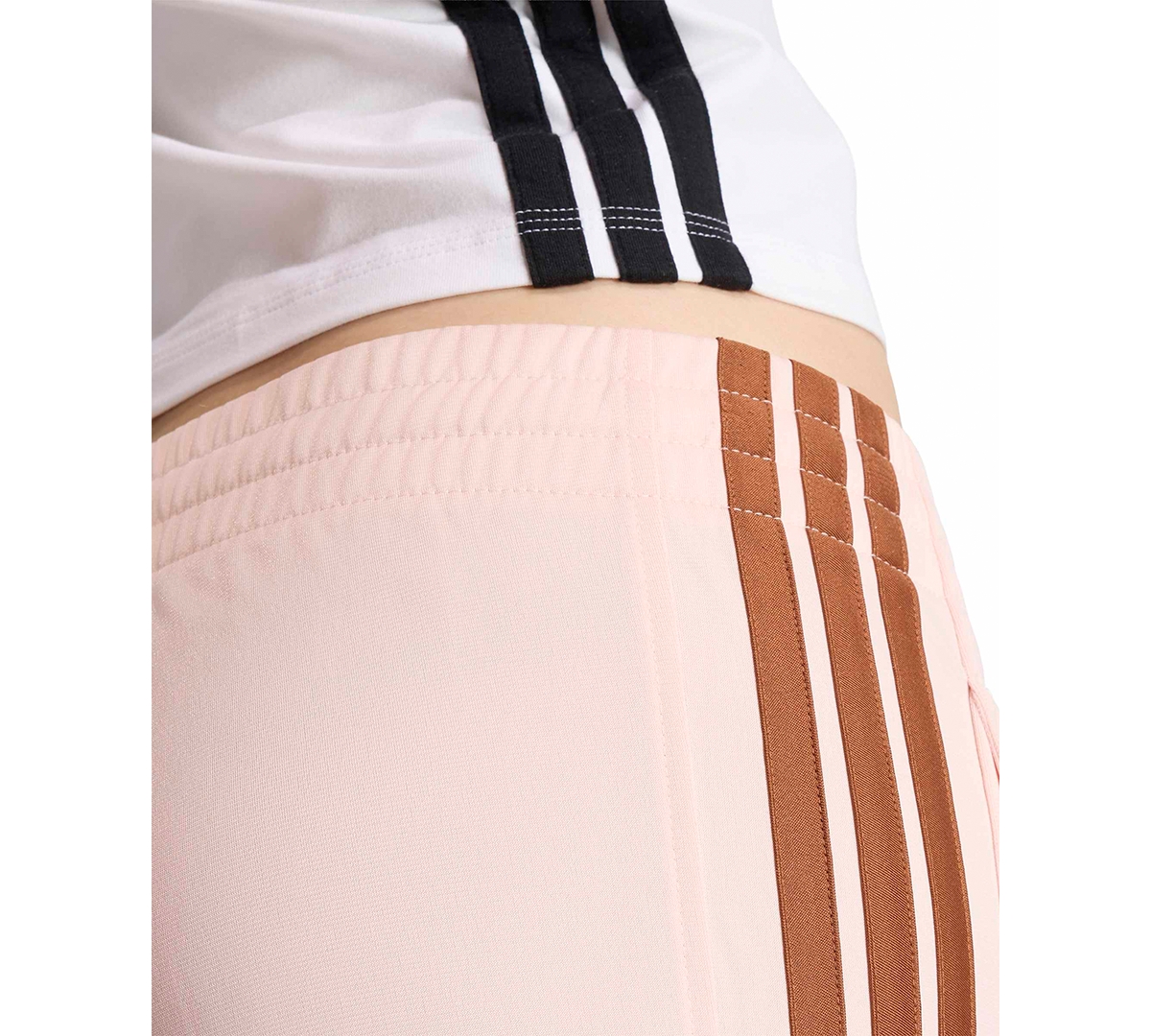 adidas Women's 3-Stripes Fashion Mid-Rise Pants