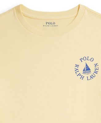 Boys' 8-20 Logo Cotton Jersey Tee