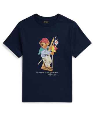 Boys' 8-20 Polo Bear Cotton Jersey Tee