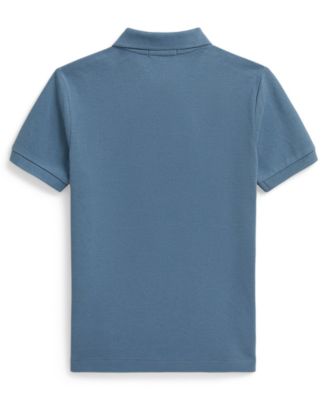 Boys' 2-7 Ribbed Polo Collar Shirt