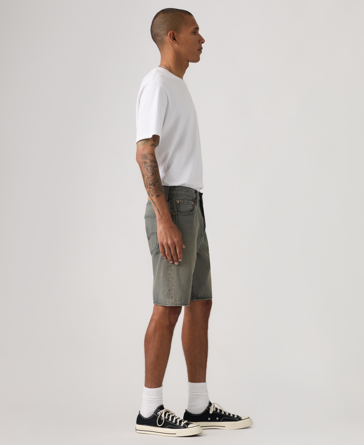 Levi's Men's 501 Original Hemmed Stretch 9" Jean Shorts