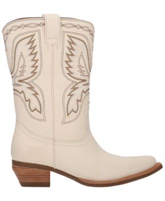 Women's Irlene Short Deco Stitch Almond Toe Boots