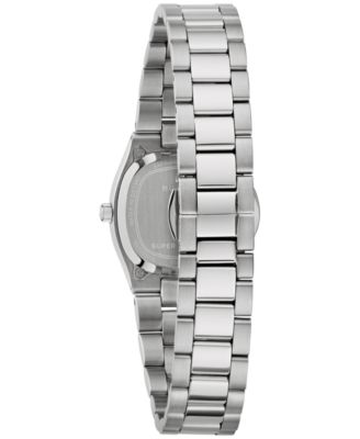 Women's Classic Super Seville Silver-Tone Stainless Steel Bracelet Watch 37.5mm