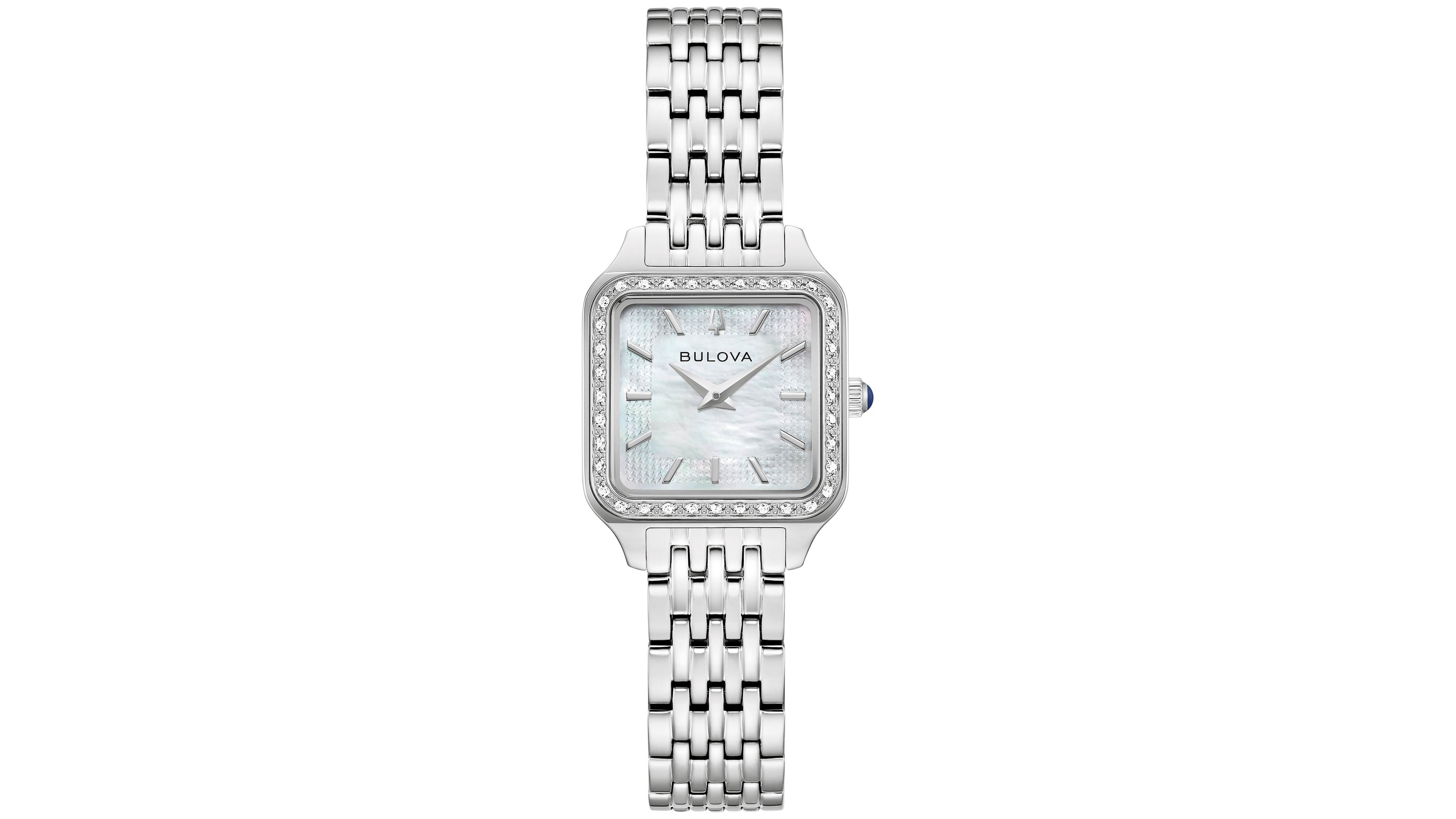 Bulova Women's Classic Sutton Silver-Tone Stainless Steel Bracelet Watch 22.7mm