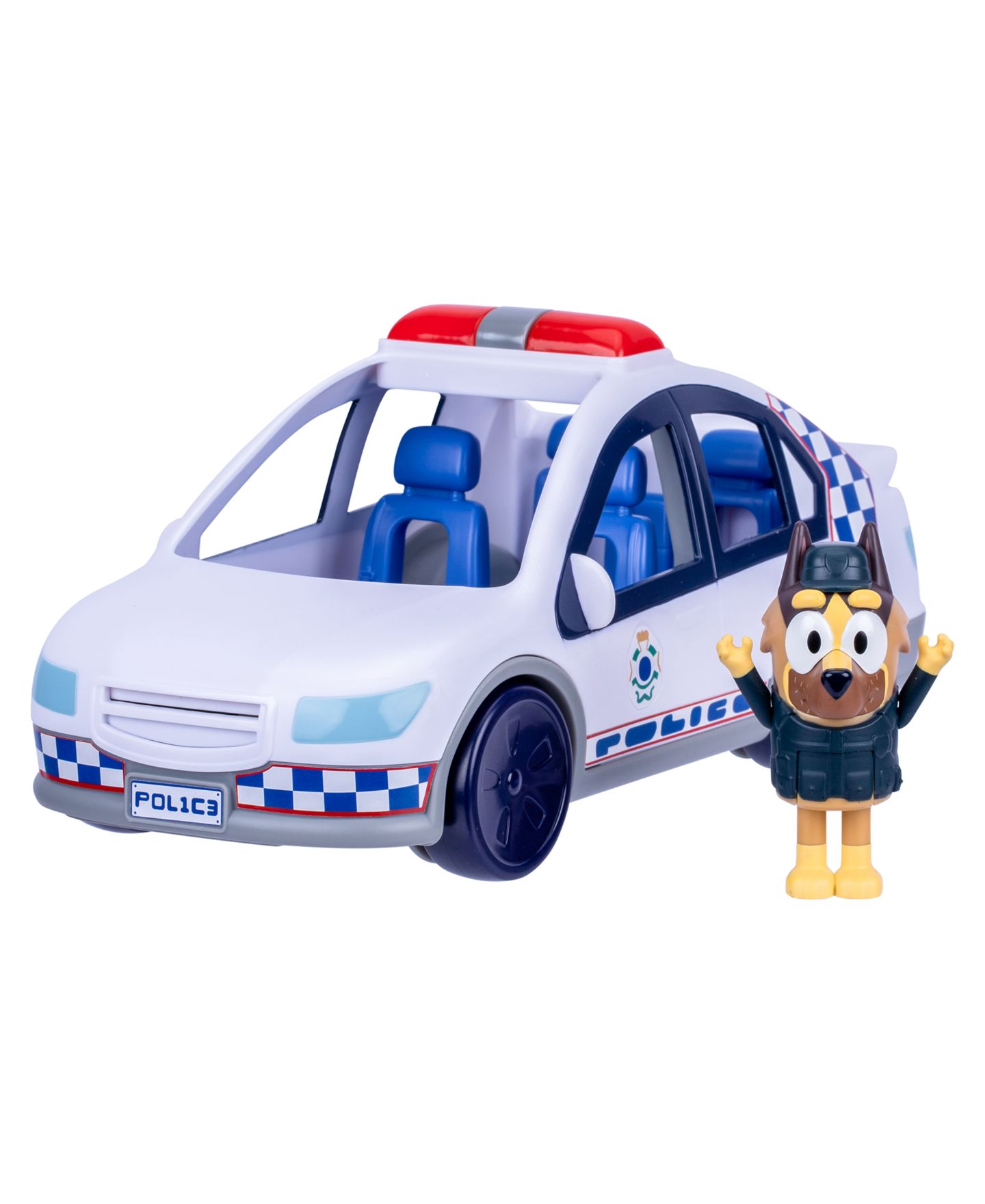 Детские фигурки Bluey Police Car with Police Man S14 — фото 4