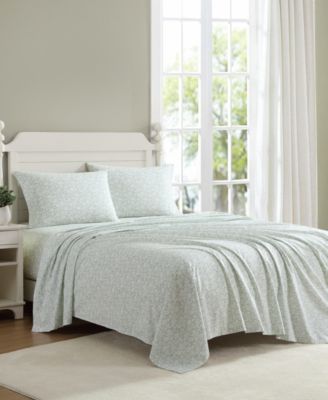 Loveston 200-Thread Count Cotton Percale 3-Pc. Sheet Set, Twin XL