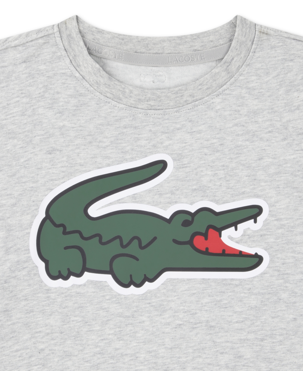 Lacoste Boys' 8-18 Crewneck T-Shirt