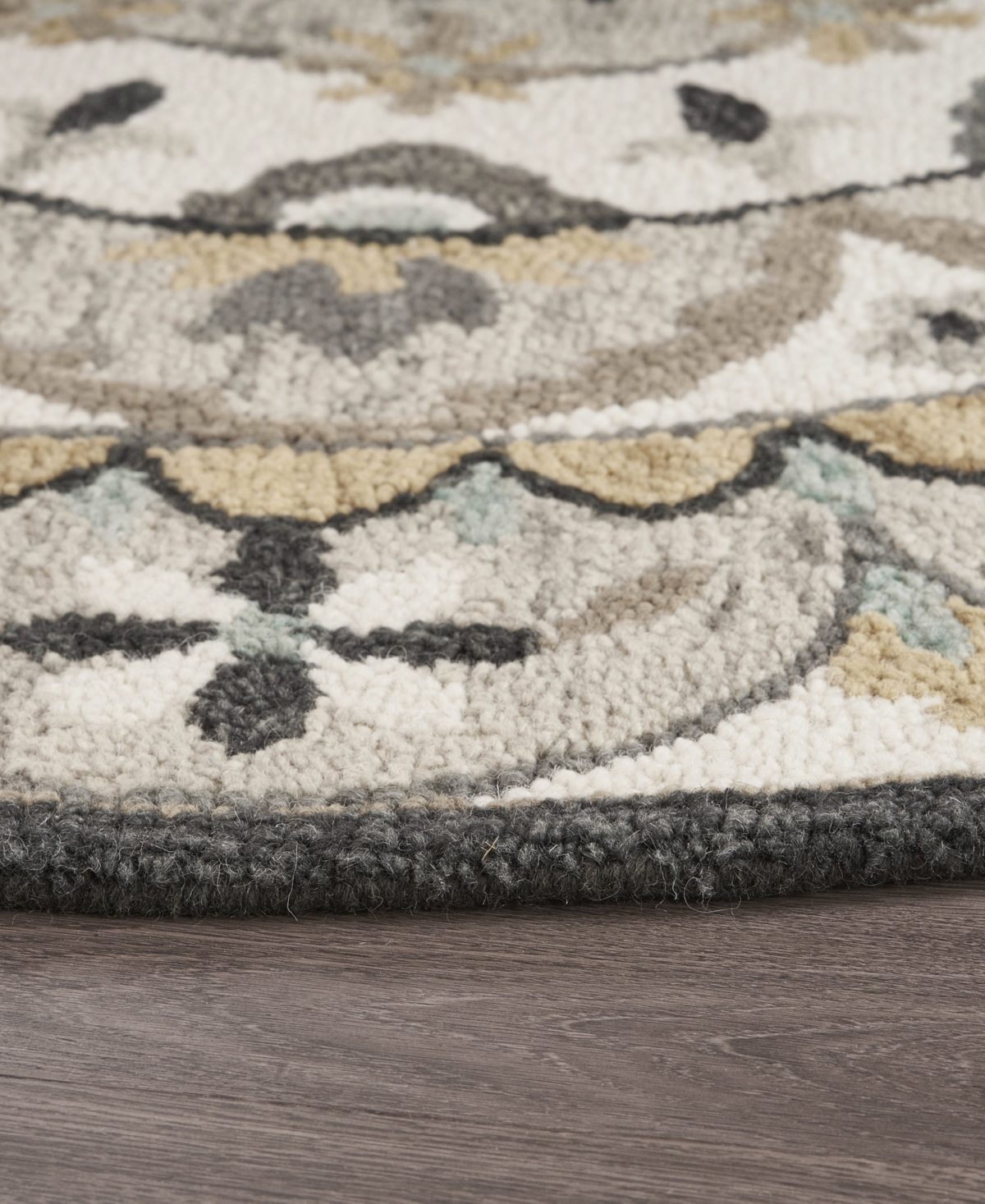 Lr Home Radiance Rdc-100 6' x 6' Round Area Rug