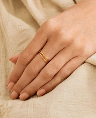 Dainty Interlocking Fidget Ring