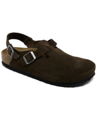 Women's Tokio Suede Leather Clogs from Finish Line