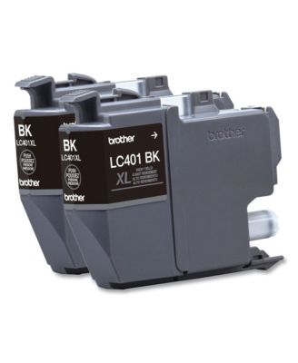 LC401XL2PKS 500 Page-Yield High-Yield Ink - Black (2/Pack
