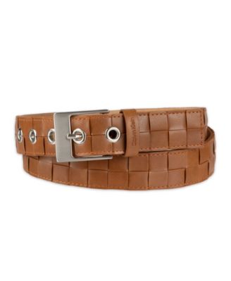Calvin Klein - Box-Woven Harness Buckle Belt