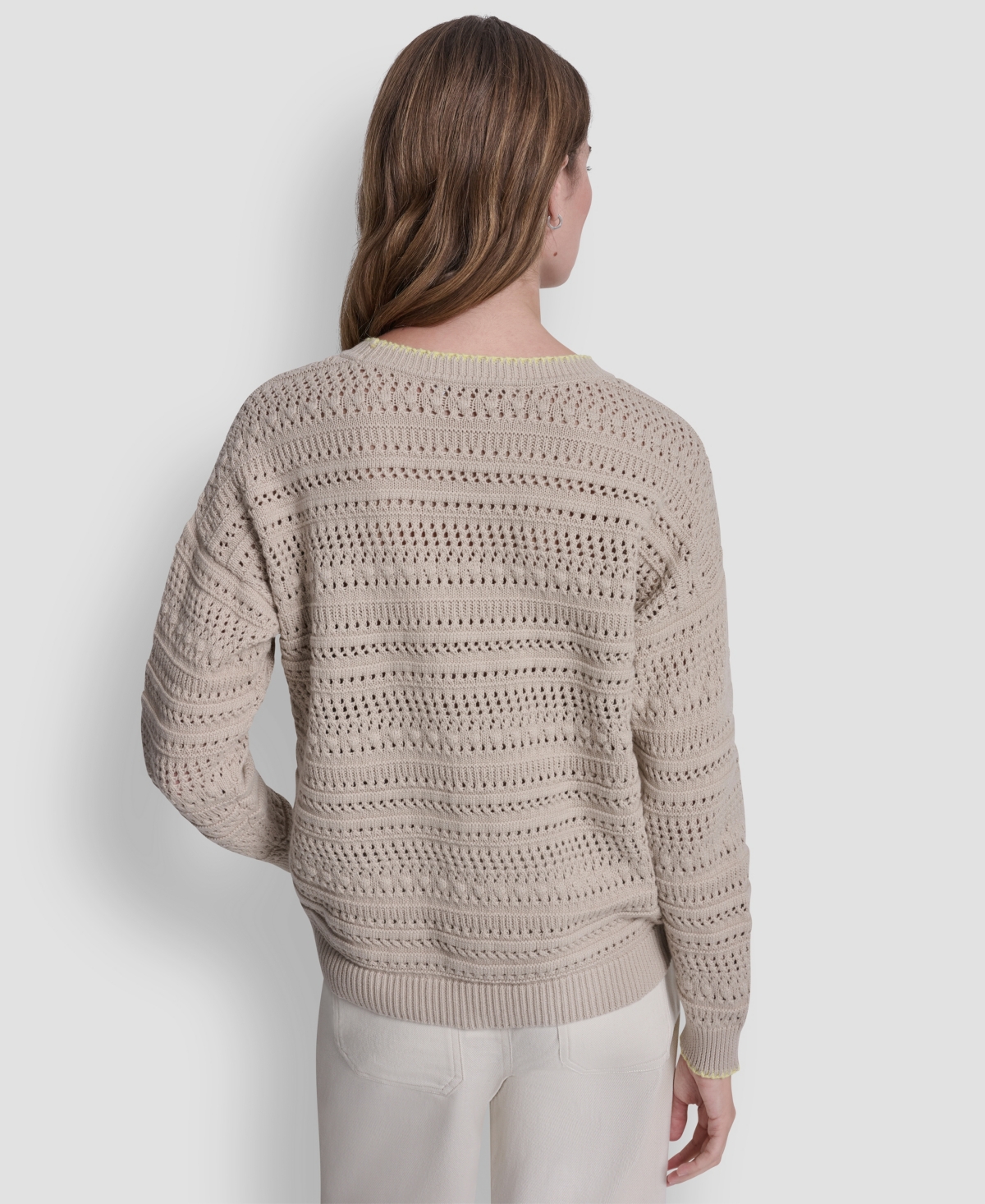 Dkny Jeans Petite Crewneck Sweater