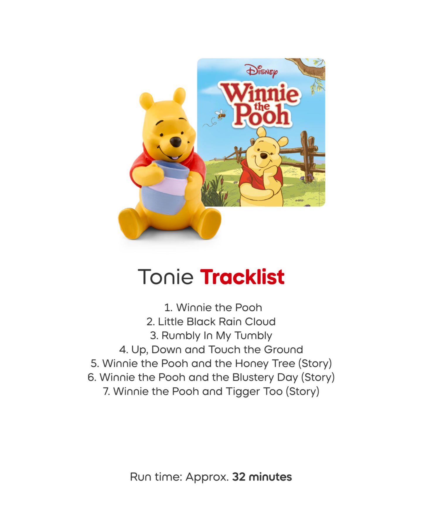 Детский игровой набор Tonies Winnie the Pooh Toniebox 2 Play Set — фото 9