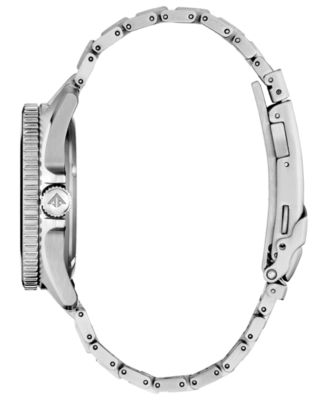 Men's Promaster Dive 3 Silver-Tone Stainless Steel Bracelet Watch, 41mm