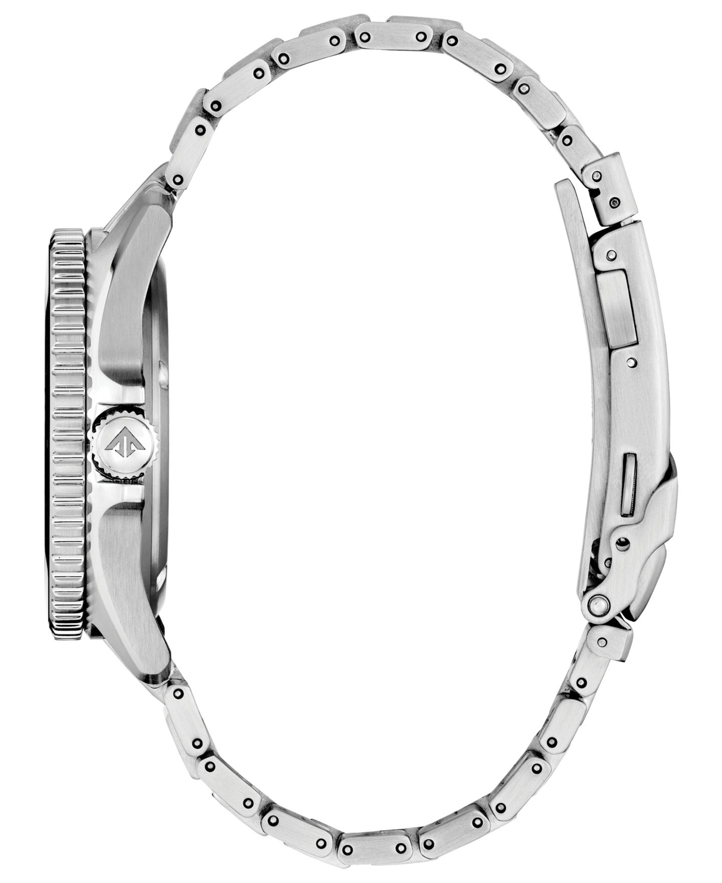 Мужские часы Citizen Promaster Dive 3 Silver-Tone Stainless Steel Bracelet Watch, 41mm — фото 2