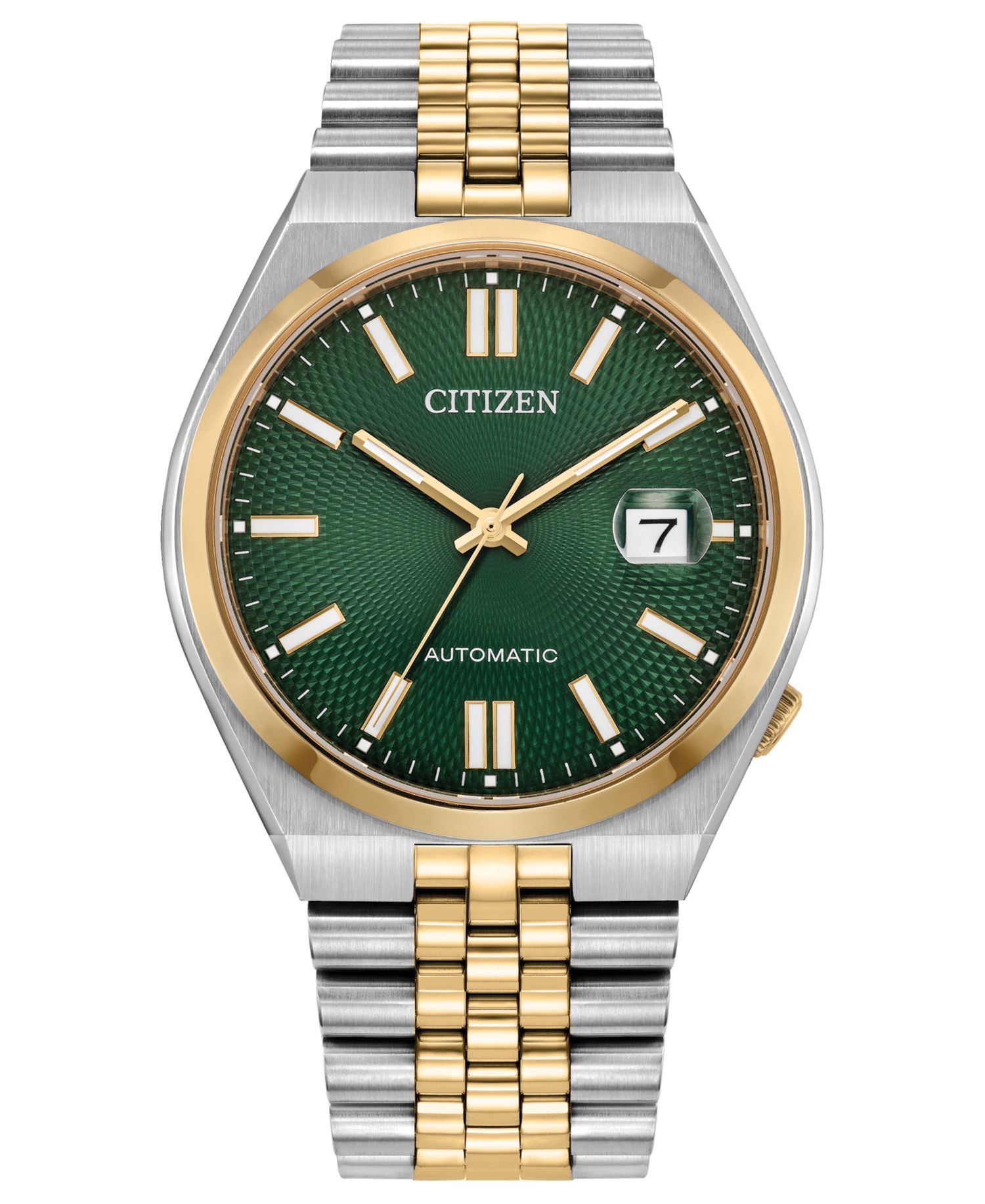 Men's Tsuyosa 60 Two-Tone Stainless Steel Bracelet Watch, 40mm