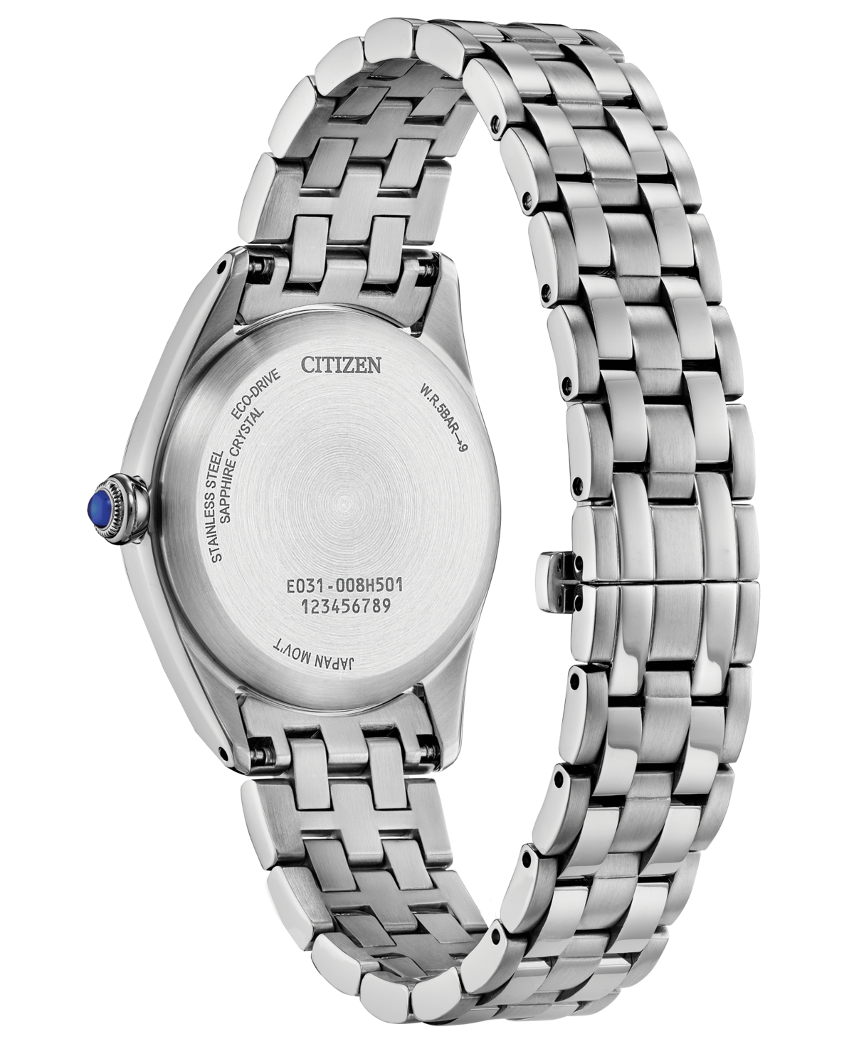 Citizen Women's Classic Silver-Tone Stainless Steel Bracelet Watch, 33mm