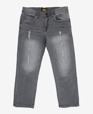 Big Boys Distressed Neon Stitch Jeans