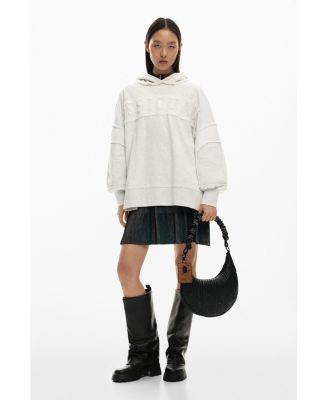 Women's Medium Oval Embossed Bag