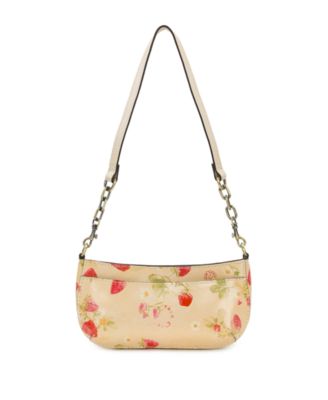 Sassi Small Leather Baguette Slim Shoulder Bag