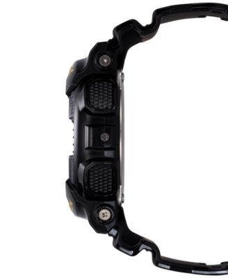 Men's Analog Digital Black Resin Strap Watch