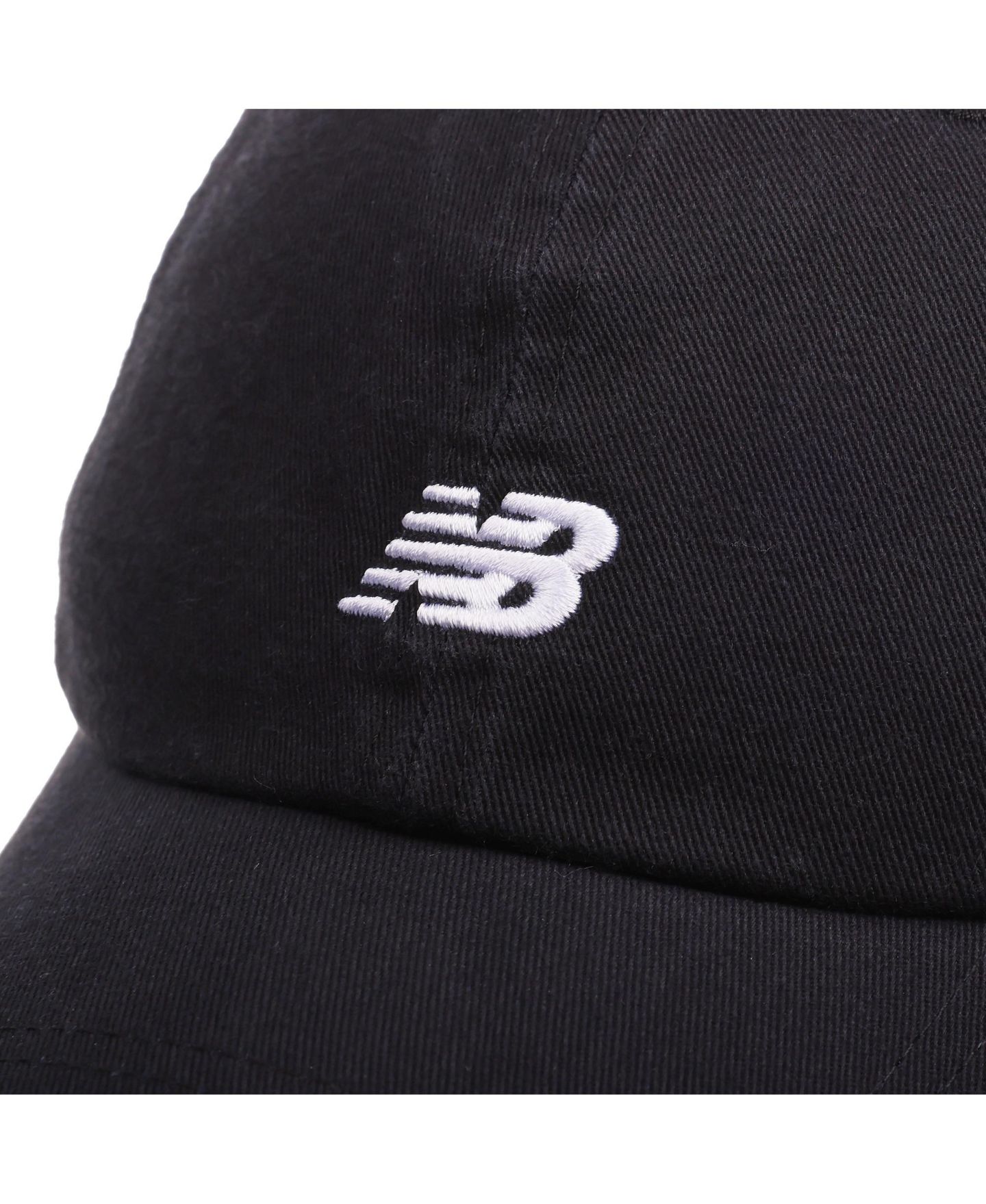 Мужской головной убор New Balance Flying Logo 6-Panel Adult Classic Hat, цвет: Чёрный / Белый — фото 5