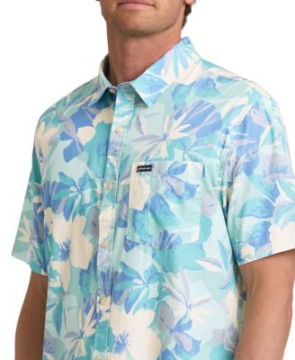 Men's Floral Short-Sleeve Shirt