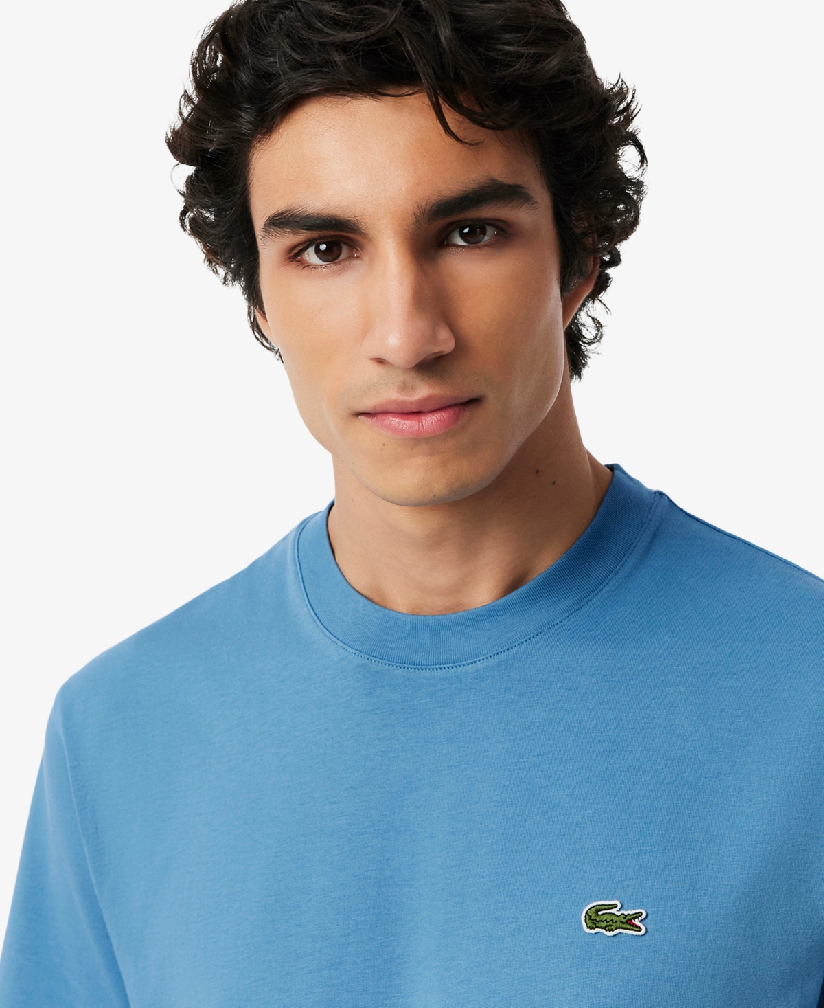 Lacoste Men's Classic-Fit Crewneck Logo T-Shirt