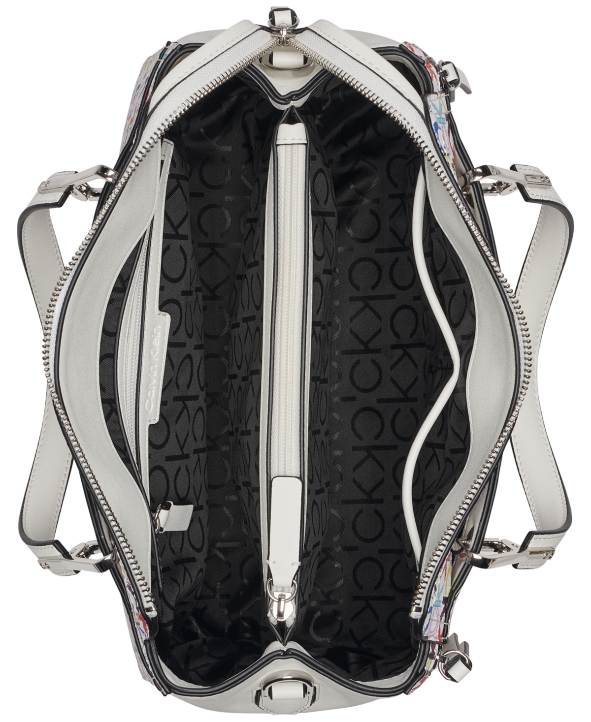 Calvin Klein Garnet Adjustable Medium Satchel Bag