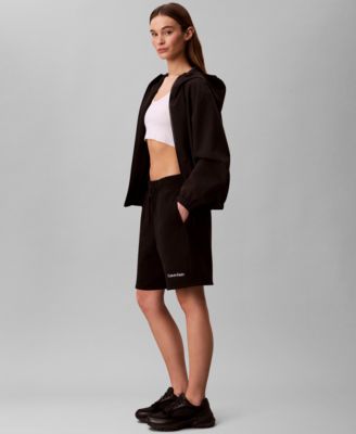 Women's Fleece Mid-Rise Shorts