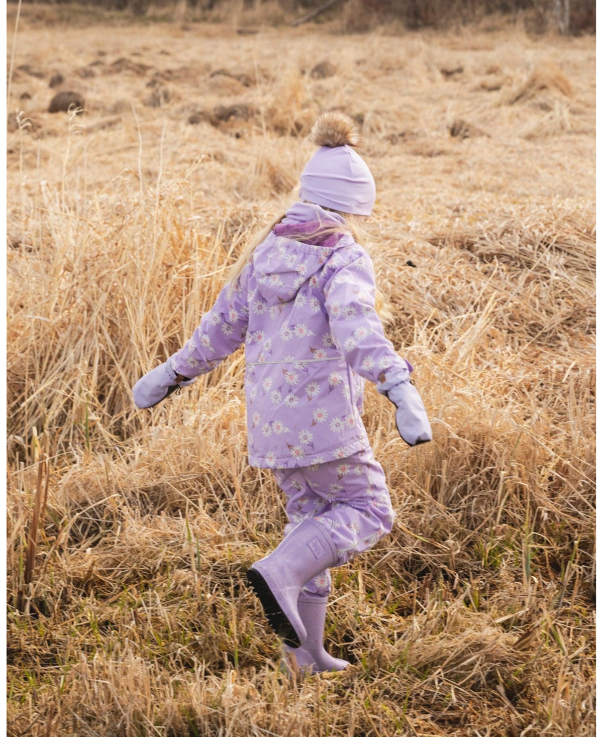 Deux par Girl 3-in-1 Two-Piece Mid-Season Outerwear Set Print - Child