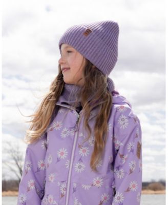 Girl Child Knit Neckwarmer Lavender