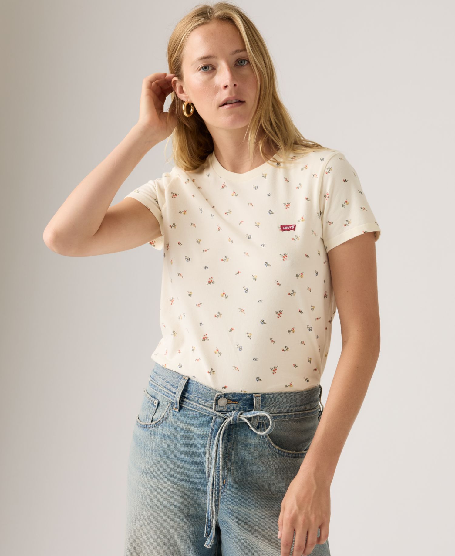 Plus The Perfect Crew Neck Cotton T-Shirt