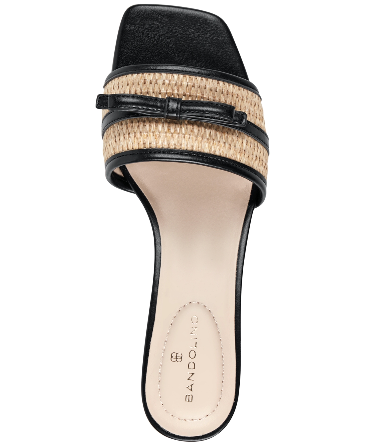 Bandolino Women's Catona Square Toe Slip-On Dress Sandals