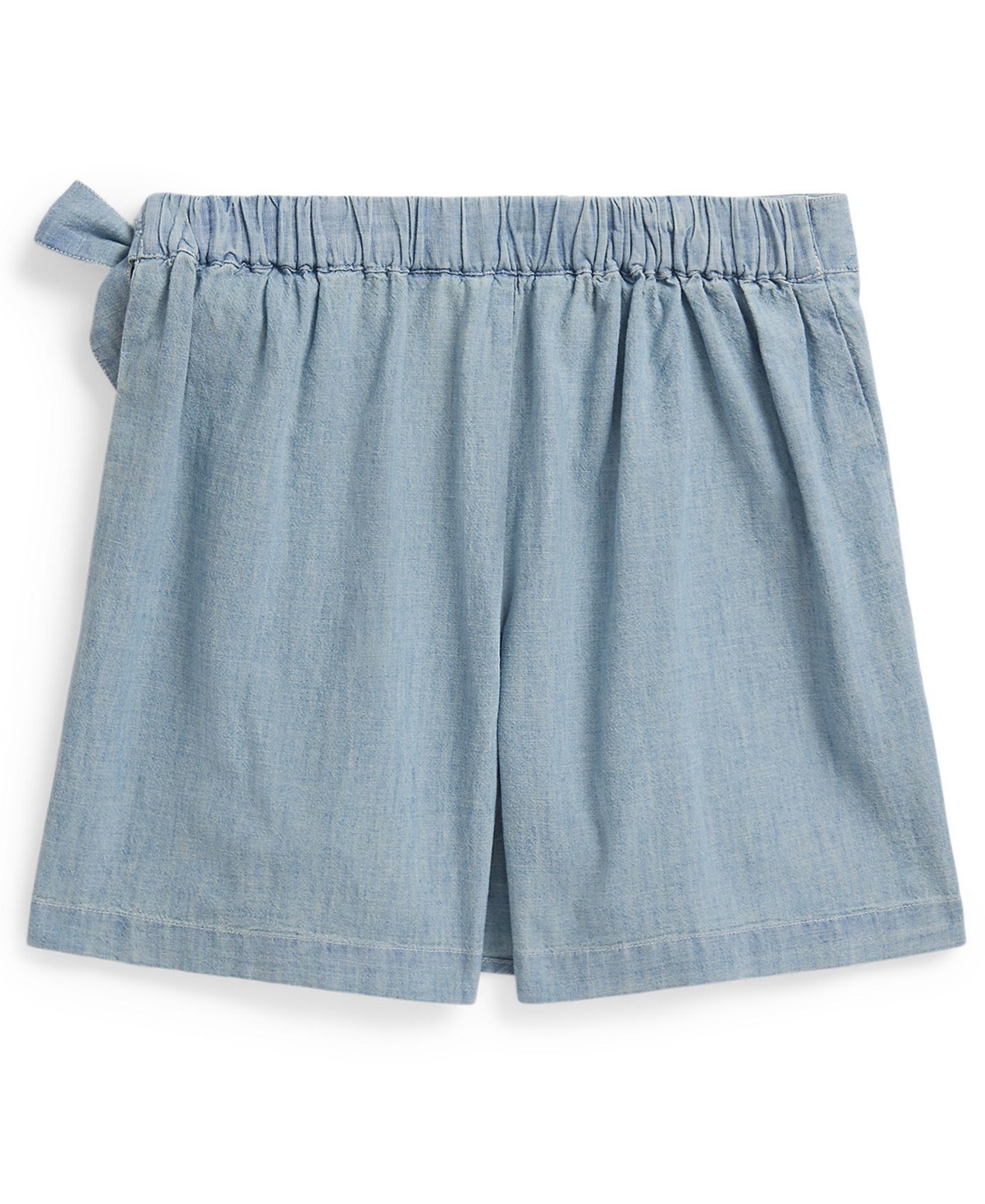 Polo Ralph Lauren Girls' 7-16 Indigo Chambray Wrap Skort