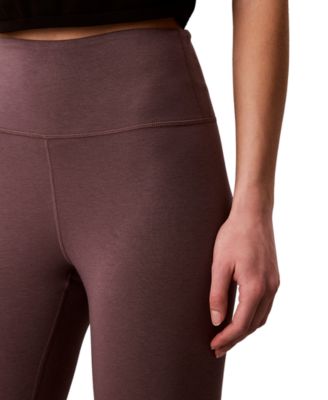 Women's High-Rise Cotton Logo Leggings