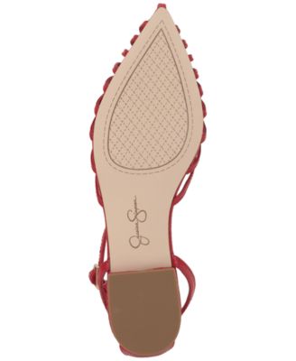 Women's Eulean Huarache Pointed Toe Flat Sandals